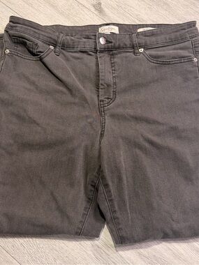 High rise Jessica Simpson Jeans - gray/black size 14
